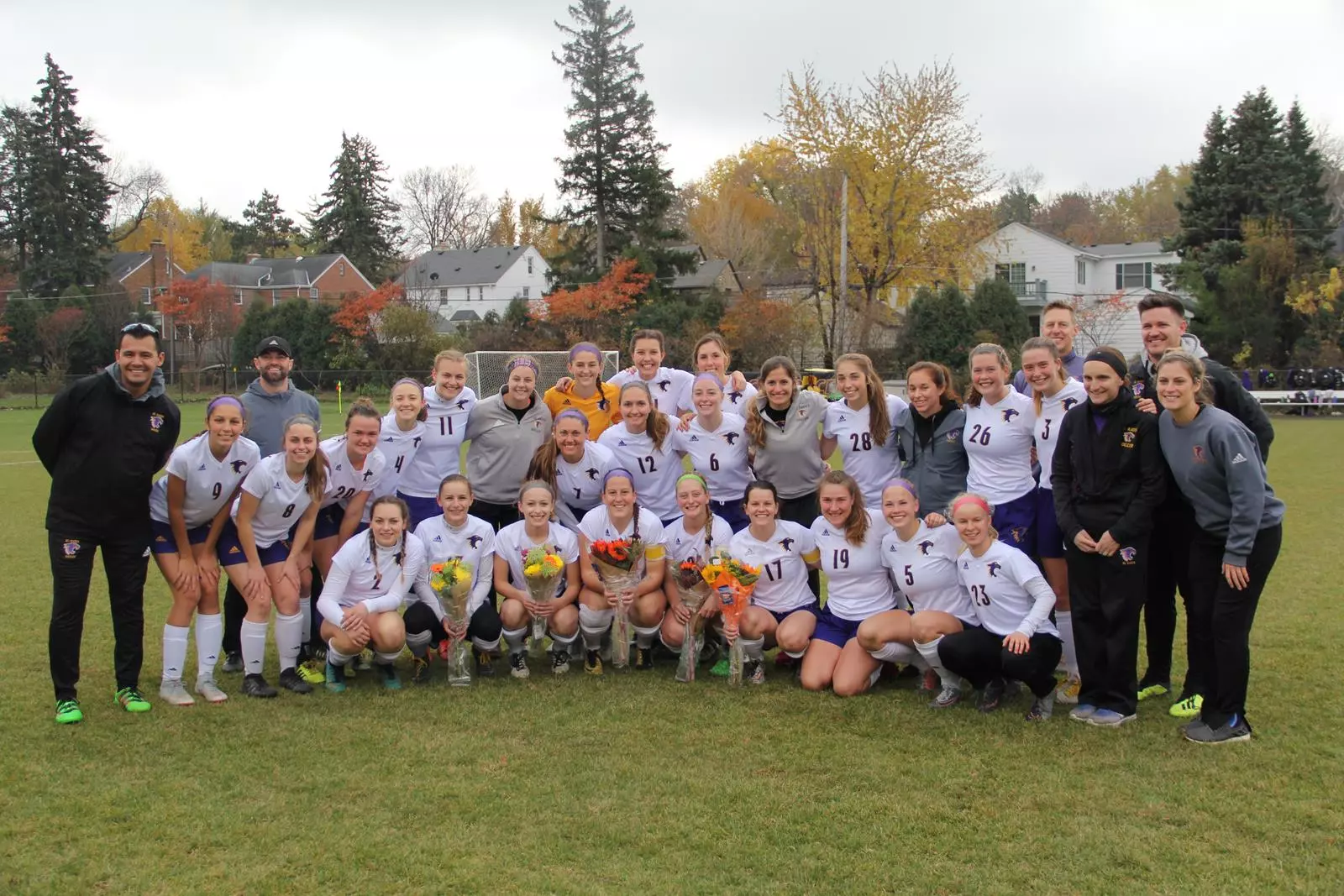 Wildcats Win over HAmline on Senior Day