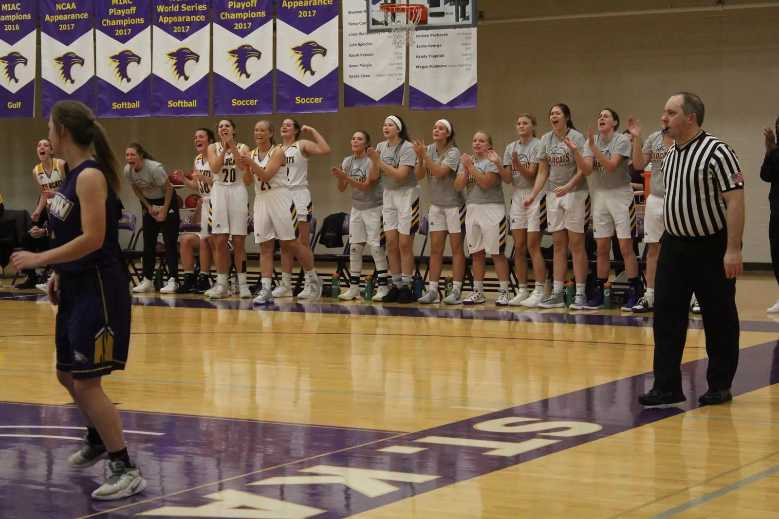 Basketball win over Northwestern 