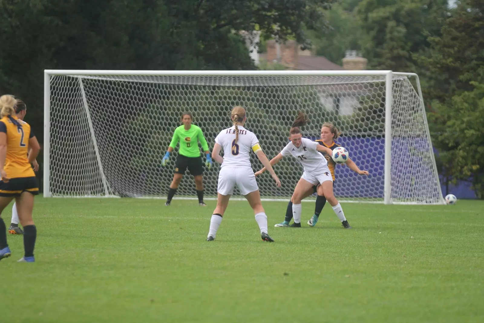 Mandy Elton and UWEC Player