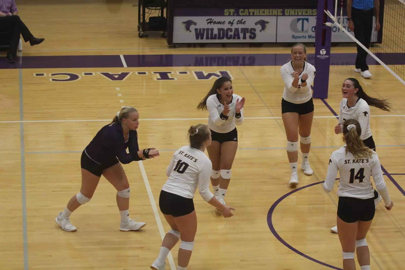 Wildcats Win Cheering