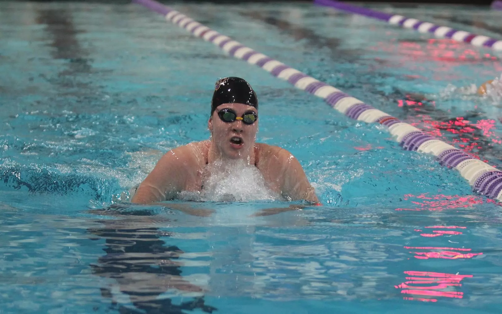 Sierra Hermansen swimming breaststroke