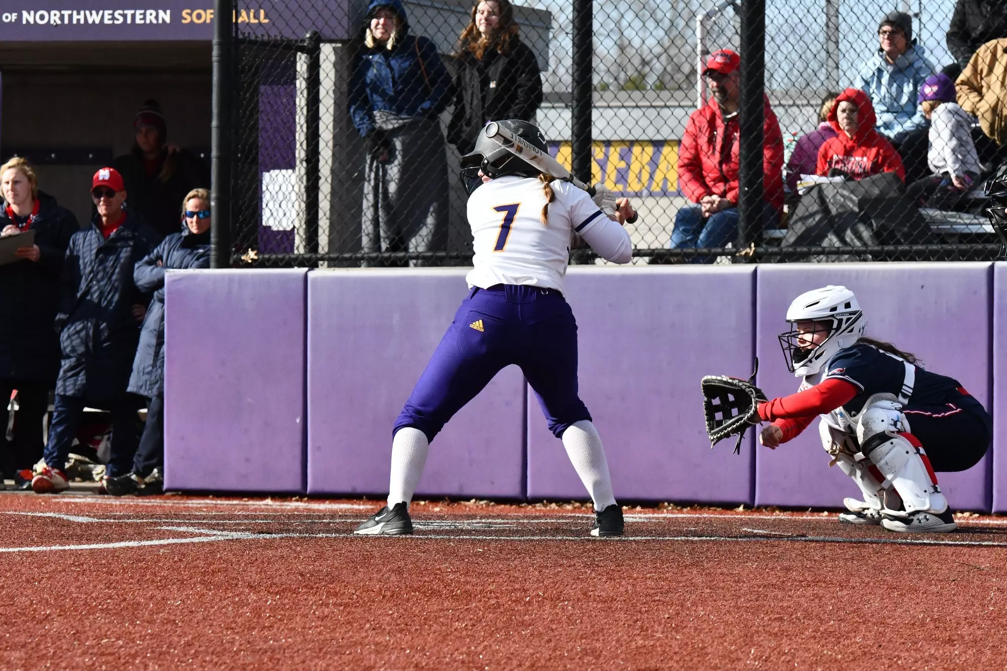 Julia Azure at Northwestern vs SMU