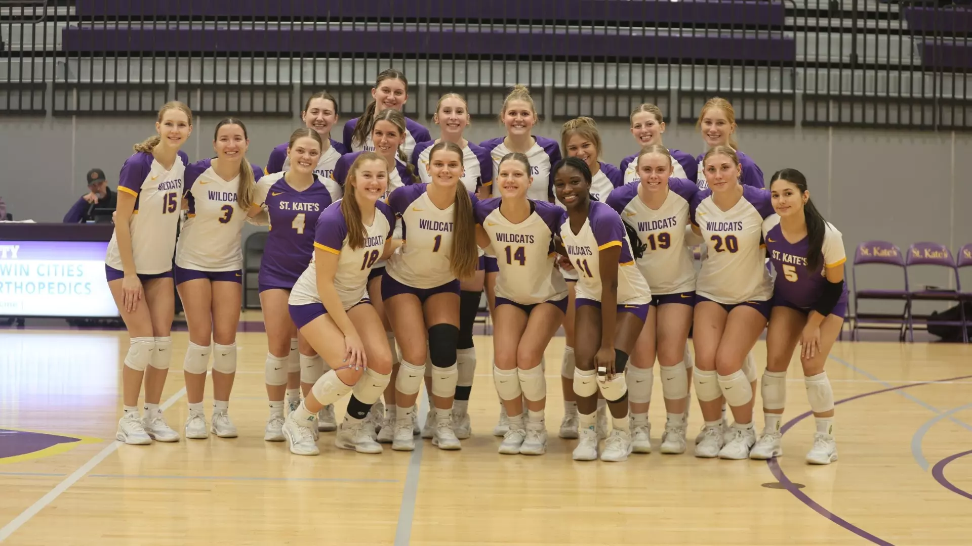 Senior Day team photo
