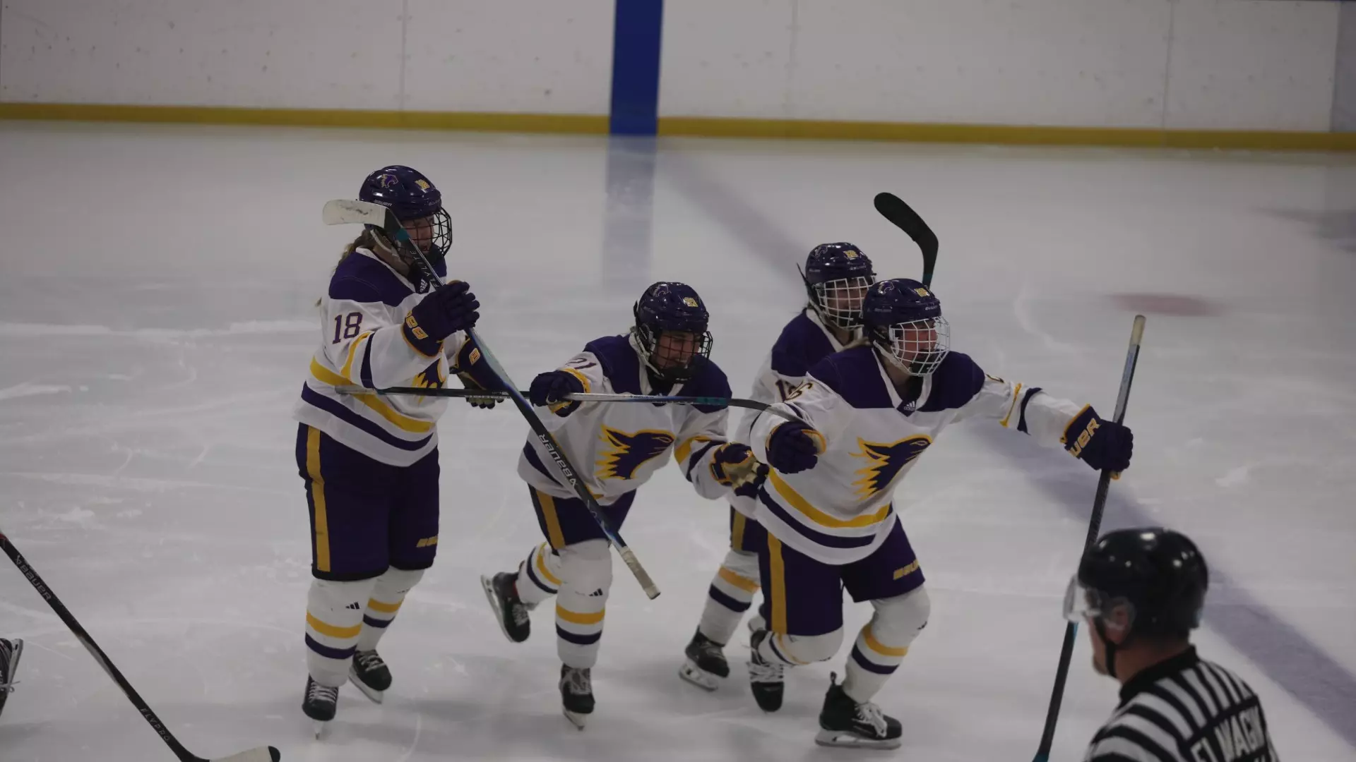 Sara Cooney celebrating game winner
