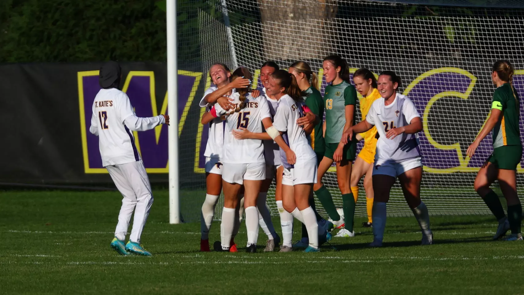Team Celebrating win