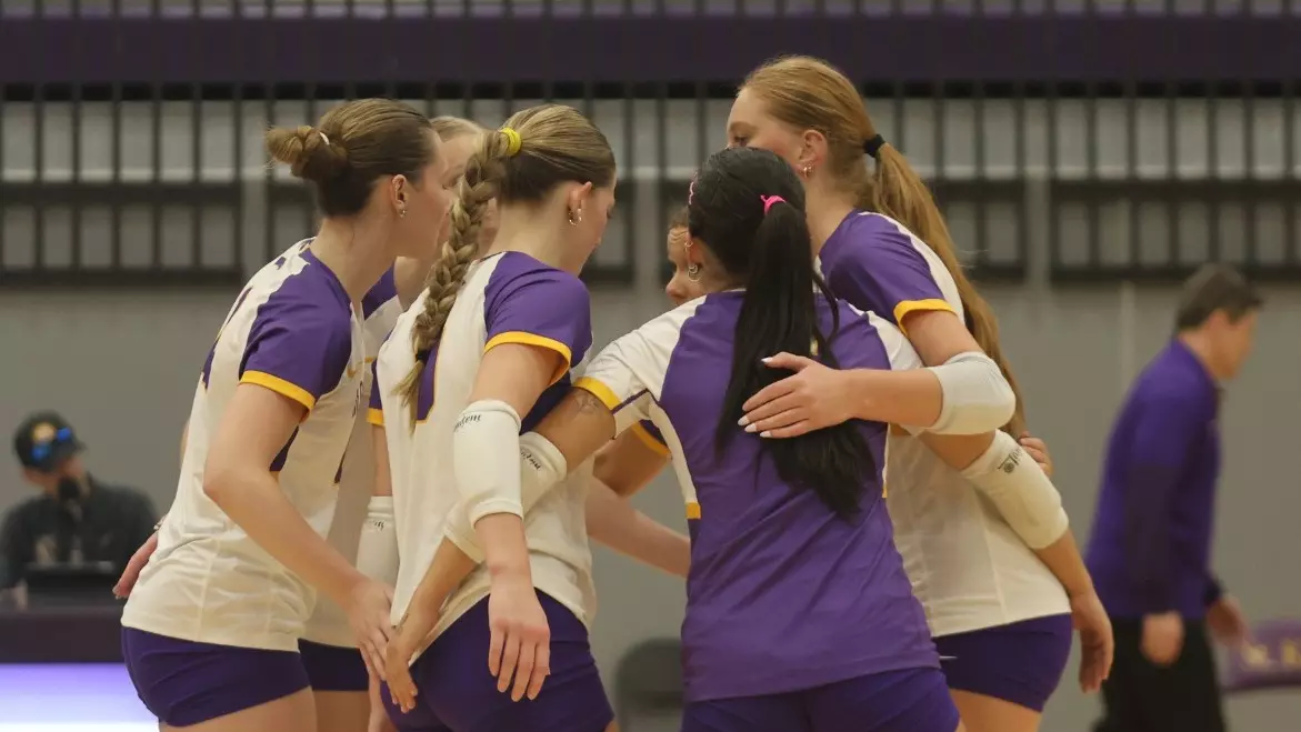 Volleyball huddle